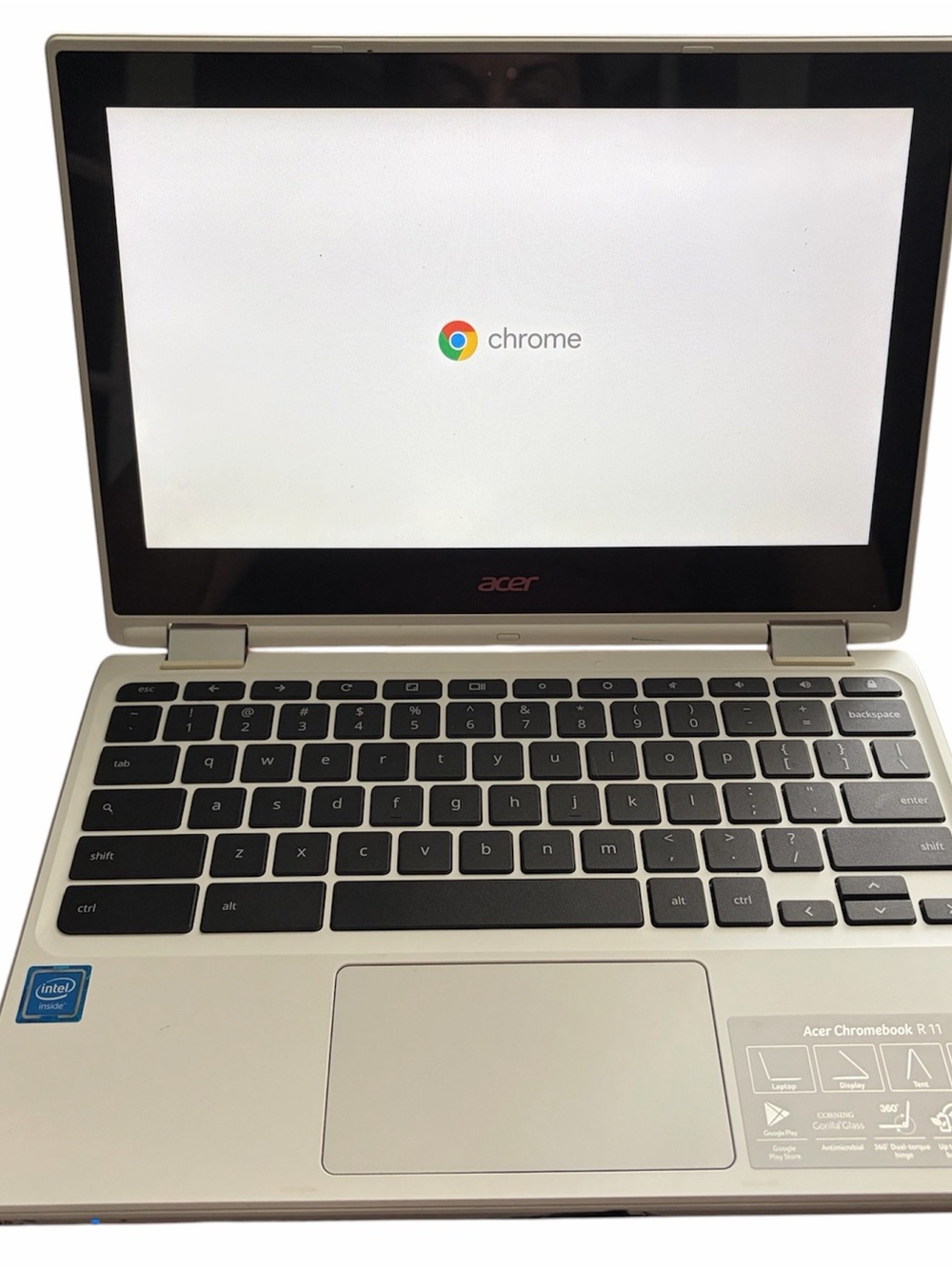 GUC Acer Chromebook R11 Laptop - fully operational
